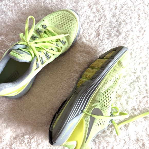 NEON YELLOW NIKE LUNARLON LUNATGLIDE 4 Size 8 - Picture 8 of 8